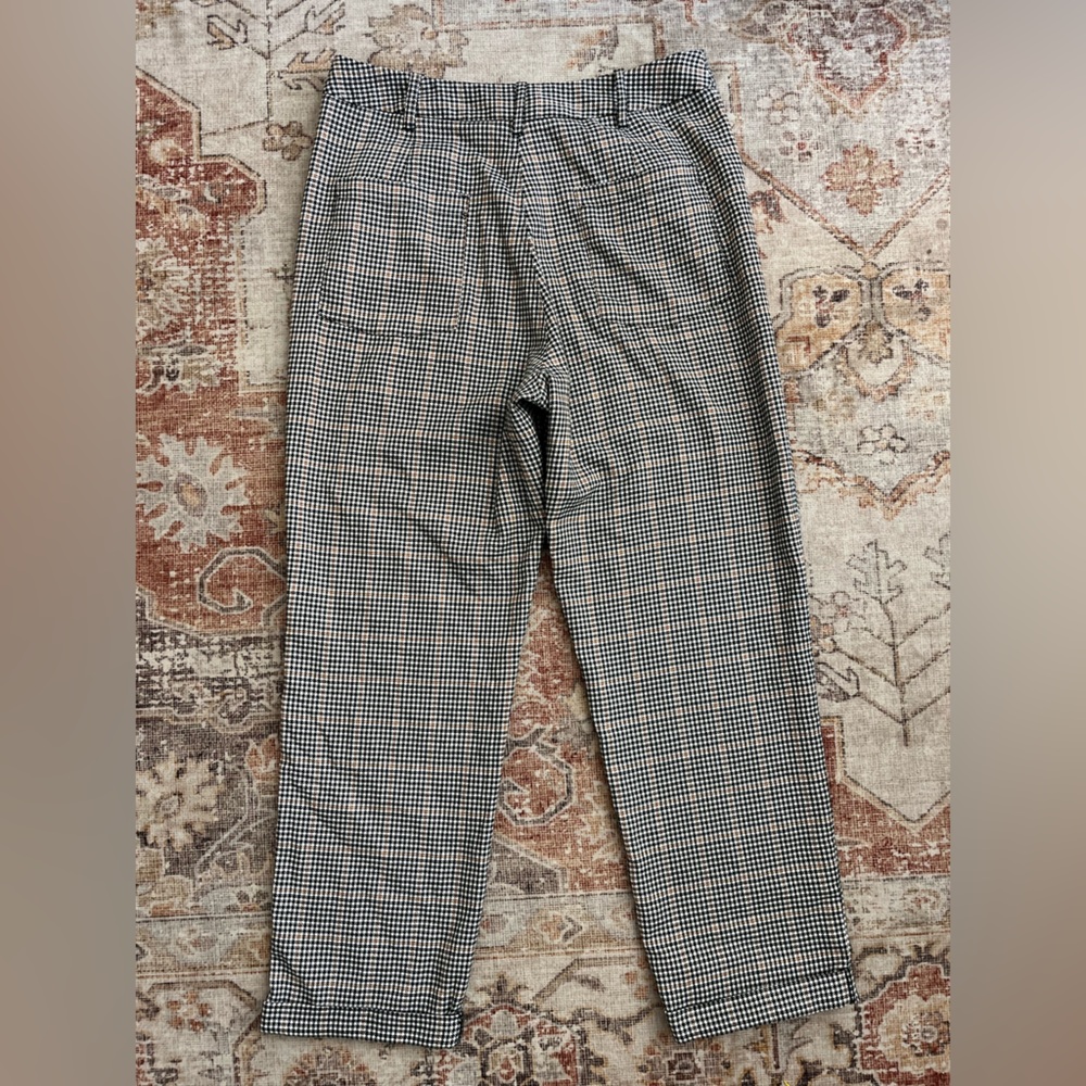 Urban Outfitters tweed print cropped straight leg pants - Picture 5 of 7
